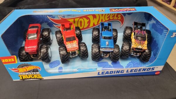 Hot Wheels Leading Legends 2023 Monster Truck Die Cast Toy Pack