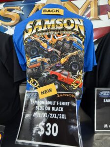 new samson monster truck shirts 2025